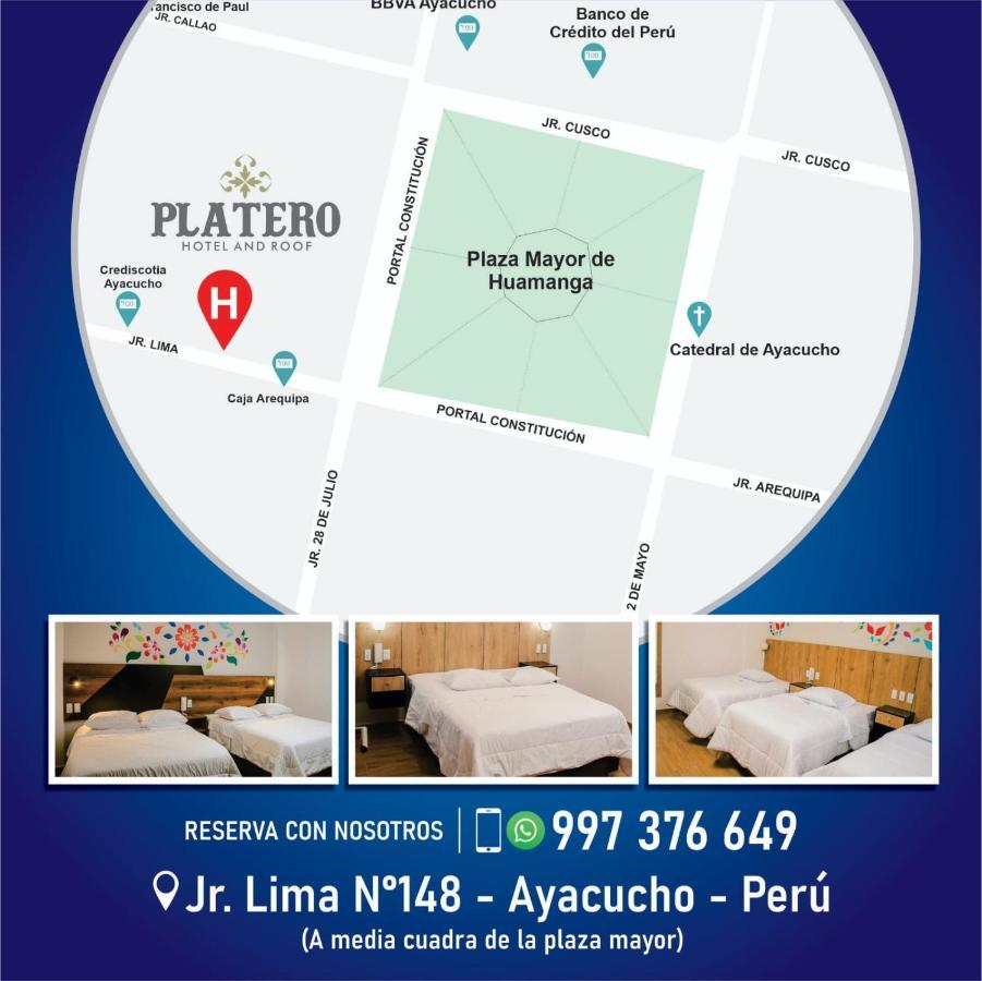 Platero Hotel Ayacucho Zewnętrze zdjęcie